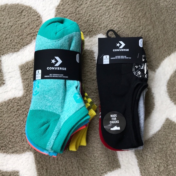 converse cushion socks
